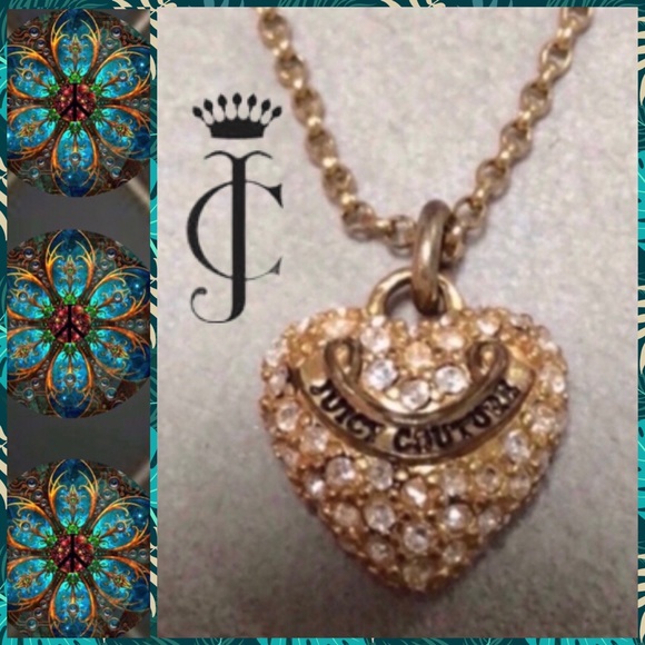 Juicy Couture Jewelry - ⚜️• Juicy Couture Rhinestone Necklace